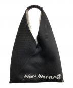 MM6 Maison Margielaエムエムシックスメゾンマルジェラ）の古着「ジャパニーズメッシュネットバッグ」｜ブラック