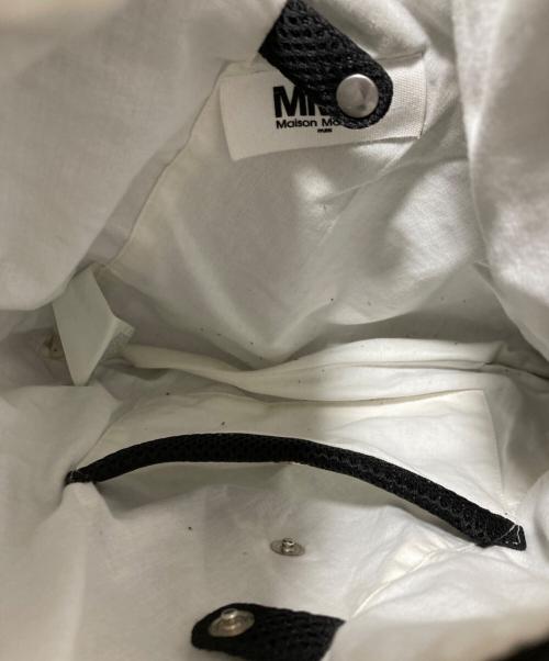 MM6 Maison Margiela（エムエムシックスメゾンマルジェラ）MM6 Maison Margiela (エムエムシックスメゾンマルジェラ) ジャパニーズメッシュネットバッグ ブラックの古着・服飾アイテム