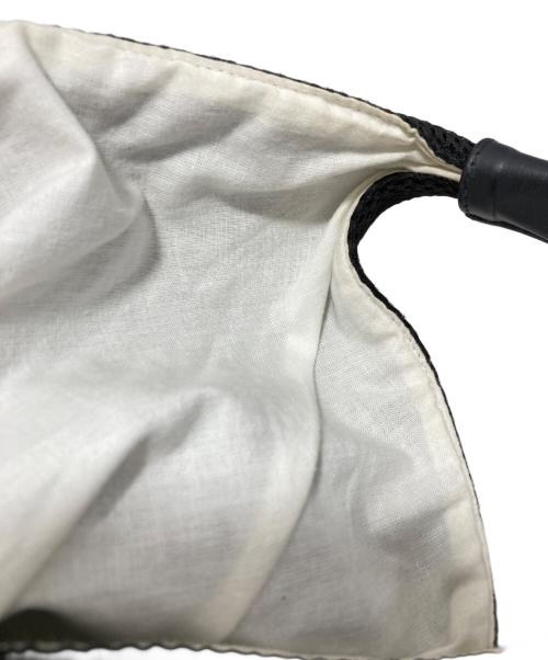 MM6 Maison Margiela（エムエムシックスメゾンマルジェラ）MM6 Maison Margiela (エムエムシックスメゾンマルジェラ) ジャパニーズメッシュネットバッグ ブラックの古着・服飾アイテム