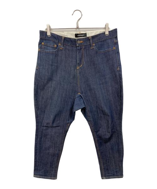 PHENOMENON（フェノメノン）PHENOMENON (フェノメノン) ニッカ サルエル デニムパンツ ブルー サイズ:Lの古着・服飾アイテム