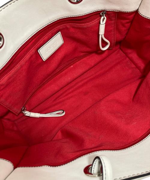 LOEWE（ロエベ）LOEWE (ロエベ) トートバッグ ホワイトの古着・服飾アイテム
