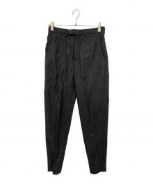 PRADA（プラダ）の古着「ウールパンツ」｜ブラック