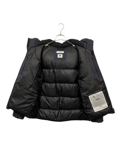 BEAUTY&YOUTH（ビューティーアンドユース）BEAUTY&YOUTH (ビューティーアンドユース) 小松マテーレTW ダウンジャケット ネイビー サイズ:Lの古着・服飾アイテム