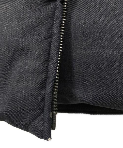 BEAUTY&YOUTH（ビューティーアンドユース）BEAUTY&YOUTH (ビューティーアンドユース) 小松マテーレTW ダウンジャケット ネイビー サイズ:Lの古着・服飾アイテム