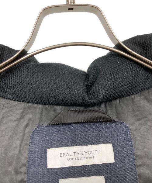 BEAUTY&YOUTH（ビューティーアンドユース）BEAUTY&YOUTH (ビューティーアンドユース) 小松マテーレTW ダウンジャケット ネイビー サイズ:Lの古着・服飾アイテム