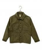 F.O.B FACTORYエフオービー ファクトリー）の古着「シャツジャケット」｜カーキ