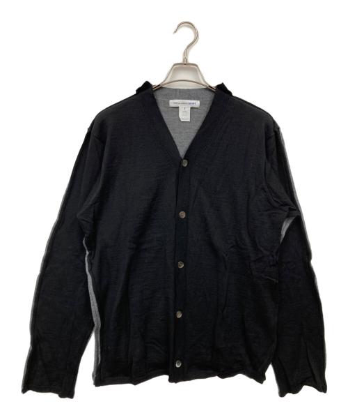 COMME des GARCONS SHIRT（コムデギャルソンシャツ）COMME des GARCONS SHIRT (コムデギャルソンシャツ) カーディガン ブラック サイズ:Xの古着・服飾アイテム