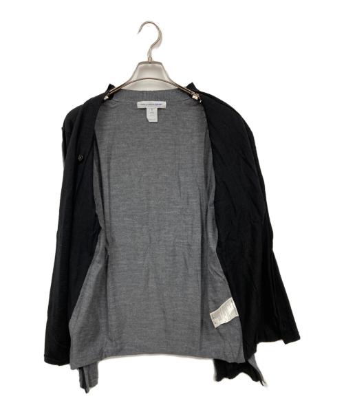 COMME des GARCONS SHIRT（コムデギャルソンシャツ）COMME des GARCONS SHIRT (コムデギャルソンシャツ) カーディガン ブラック サイズ:Xの古着・服飾アイテム