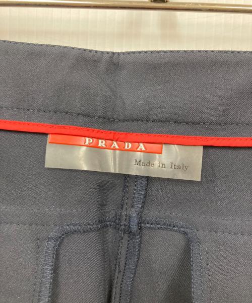 PRADA（プラダ）PRADA (プラダ) トラウザーパンツ ネイビー サイズ:54の古着・服飾アイテム
