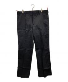 PRADA SPORTS（プラダスポーツ）の古着「裾ジップトラウザーパンツ」｜ブラック