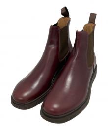 SILVANO MAZZA（シルバノ マッツァ）の古着「サイドゴアブーツ」｜パープル