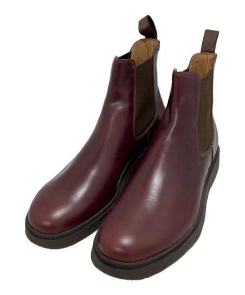 SILVANO MAZZA（シルバノ マッツァ）SILVANO MAZZA (シルバノ マッツァ) サイドゴアブーツ パープル サイズ:71/2の古着・服飾アイテム