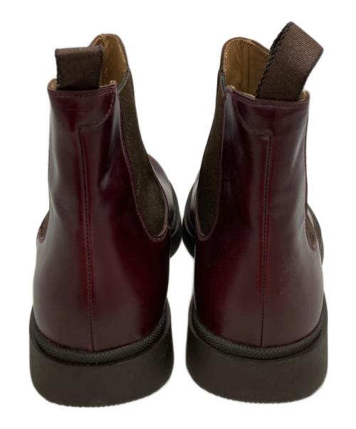 SILVANO MAZZA（シルバノ マッツァ）SILVANO MAZZA (シルバノ マッツァ) サイドゴアブーツ パープル サイズ:71/2の古着・服飾アイテム