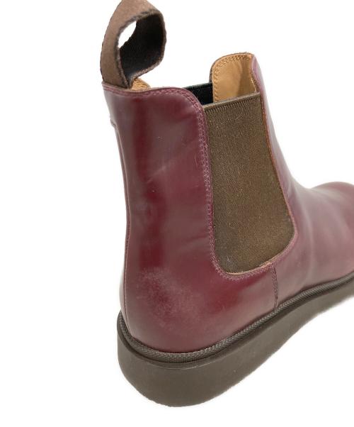 SILVANO MAZZA（シルバノ マッツァ）SILVANO MAZZA (シルバノ マッツァ) サイドゴアブーツ パープル サイズ:71/2の古着・服飾アイテム