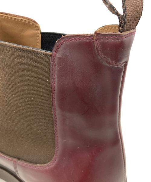 SILVANO MAZZA（シルバノ マッツァ）SILVANO MAZZA (シルバノ マッツァ) サイドゴアブーツ パープル サイズ:71/2の古着・服飾アイテム