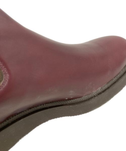 SILVANO MAZZA（シルバノ マッツァ）SILVANO MAZZA (シルバノ マッツァ) サイドゴアブーツ パープル サイズ:71/2の古着・服飾アイテム