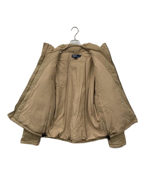 POLO RALPH LAUREN（ポロ・ラルフローレン）POLO RALPH LAUREN (ポロ・ラルフローレン) ダウンジャケット ベージュ サイズ:Lの古着・服飾アイテム