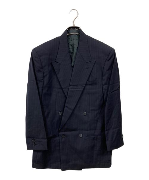 GIORGIO ARMANI（ジョルジョアルマーニ）GIORGIO ARMANI (ジョルジョアルマーニ) セットアップスーツ ネイビー サイズ:50REGの古着・服飾アイテム