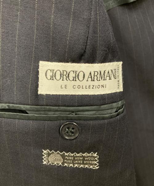 GIORGIO ARMANI（ジョルジョアルマーニ）GIORGIO ARMANI (ジョルジョアルマーニ) セットアップスーツ ネイビー サイズ:50REGの古着・服飾アイテム