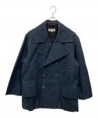 DRIES VAN NOTENドリスヴァンノッテン）の古着「Pコート」｜ネイビー