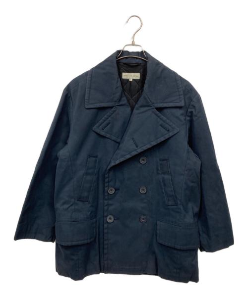 DRIES VAN NOTEN（ドリスヴァンノッテン）DRIES VAN NOTEN (ドリスヴァンノッテン) Pコート ネイビー サイズ:Lの古着・服飾アイテム