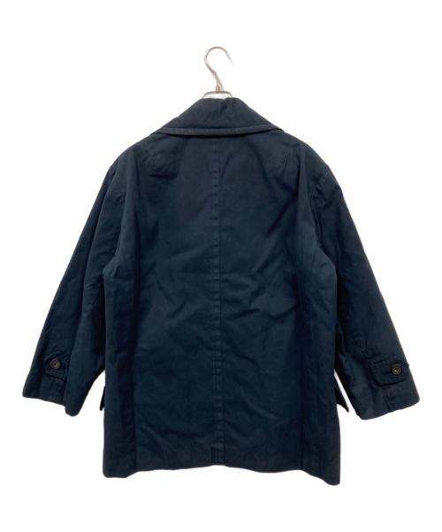 DRIES VAN NOTEN（ドリスヴァンノッテン）DRIES VAN NOTEN (ドリスヴァンノッテン) Pコート ネイビー サイズ:Lの古着・服飾アイテム
