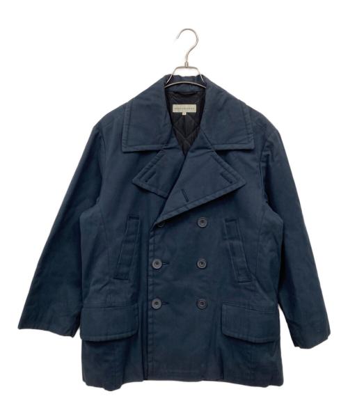 DRIES VAN NOTEN（ドリスヴァンノッテン）DRIES VAN NOTEN (ドリスヴァンノッテン) Pコート ネイビー サイズ:Lの古着・服飾アイテム