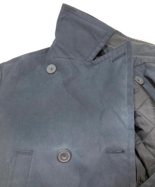 DRIES VAN NOTEN（ドリスヴァンノッテン）DRIES VAN NOTEN (ドリスヴァンノッテン) Pコート ネイビー サイズ:Lの古着・服飾アイテム