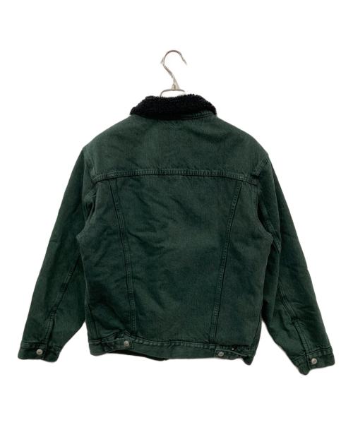 LEVI'S PReMIUM（リーバイス プレミアム）LEVI'S PReMIUM (リーバイス プレミアム) 裏ボアジャケット グリーン サイズ:Sの古着・服飾アイテム
