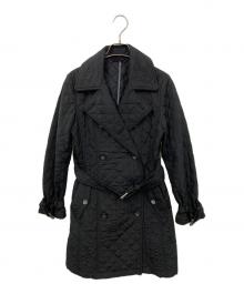 Max Mara WEEK END LINE（マックスマーラ ウイークエンドライン）の古着「キルティングコート」｜ブラック