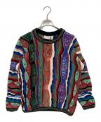 Coogiクージー）の古着「3Ⅾニット」｜マルチカラー