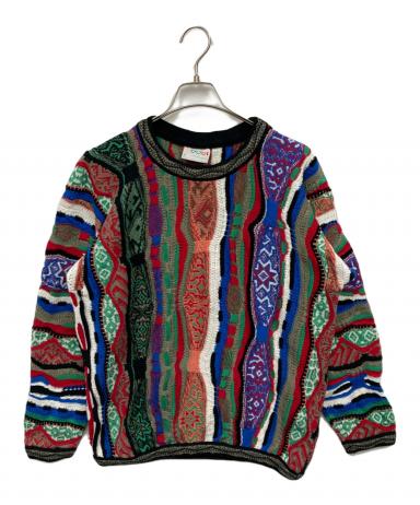 中古・古着通販】Coogi (クージー) 3Ⅾニット マルチカラー サイズ:M