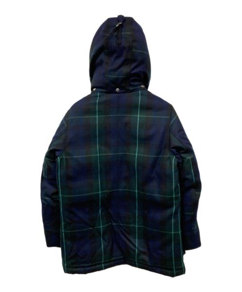 PAUL SMITH（ポールスミス）PAUL SMITH (ポールスミス) ブラックウォッチフーデッド ダウン カーキ サイズ:Mの古着・服飾アイテム