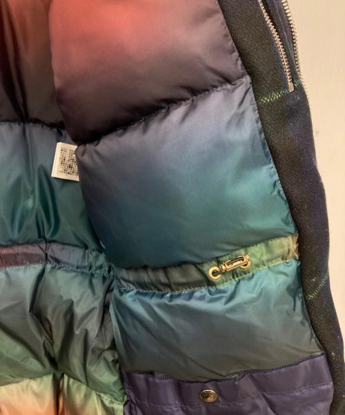 PAUL SMITH（ポールスミス）PAUL SMITH (ポールスミス) ブラックウォッチフーデッド ダウン カーキ サイズ:Mの古着・服飾アイテム