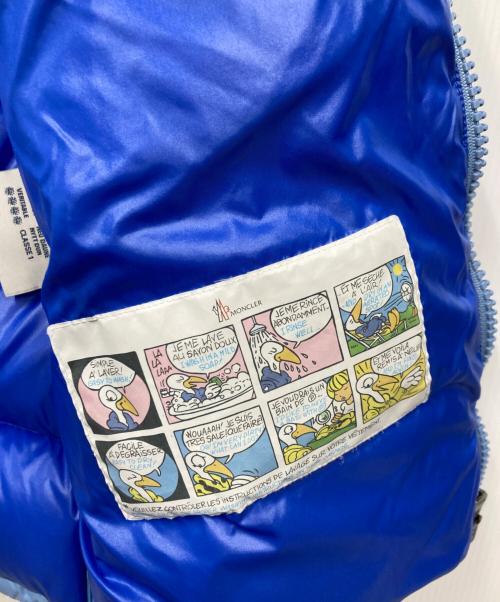 MONCLER（モンクレール）MONCLER (モンクレール) ダウンジャケット スカイブルー サイズ:1の古着・服飾アイテム