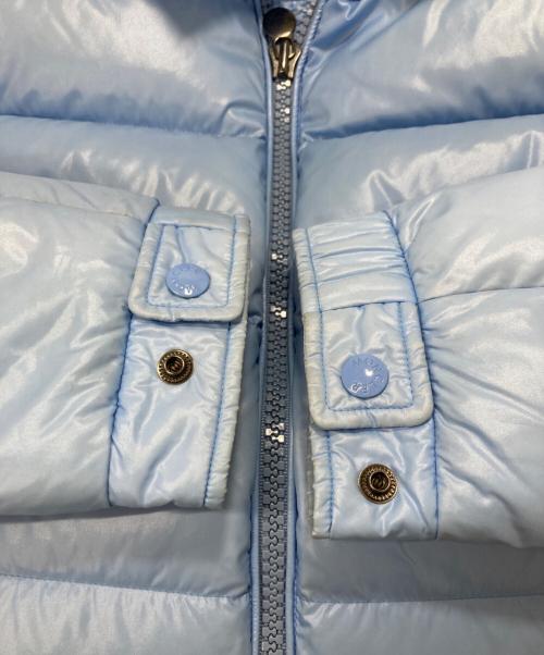 MONCLER（モンクレール）MONCLER (モンクレール) ダウンジャケット スカイブルー サイズ:1の古着・服飾アイテム