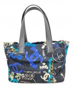 CHANELシャネル）の古着「ニュートラベルライン トートPM」｜ブルー