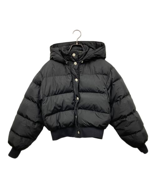 MSGM（エムエスジーエム）MSGM (エムエスジーエム) クロップダウンジャケット ブラック サイズ:38の古着・服飾アイテム