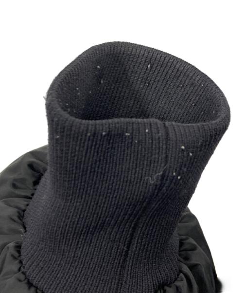 MSGM（エムエスジーエム）MSGM (エムエスジーエム) クロップダウンジャケット ブラック サイズ:38の古着・服飾アイテム