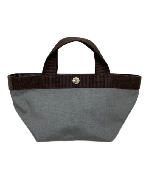 Herve Chapelier（エルベシャプリエ）Herve Chapelier (エルベシャプリエ) 舟形ミニトートバッグ ネイビーの古着・服飾アイテム