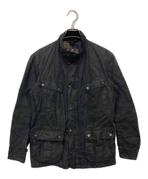 Barbour（バブアー）Barbour (バブアー) Duke Wax Jacket LIGHTWEIGHT ブラック サイズ:Sの古着・服飾アイテム