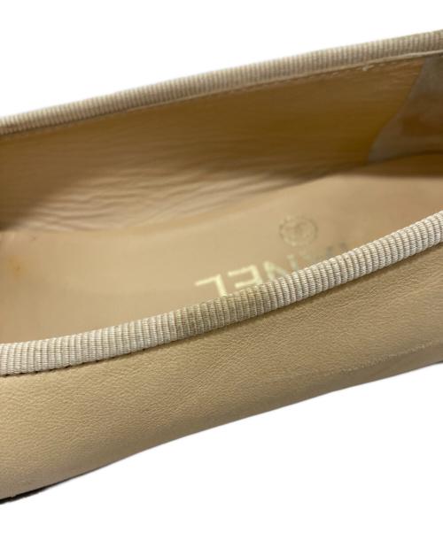 CHANEL（シャネル）CHANEL (シャネル) バレエシューズ ベージュ サイズ:35Cの古着・服飾アイテム