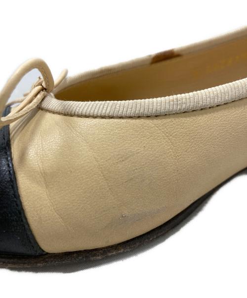 CHANEL（シャネル）CHANEL (シャネル) バレエシューズ ベージュ サイズ:35Cの古着・服飾アイテム
