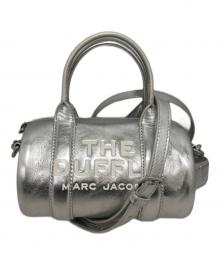 MARC JACOBS（マークジェイコブズ）の古着「THE METALIC LEATHER MINI DUFFLE BAG」｜シルバー