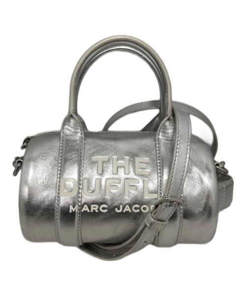 MARC JACOBS（マークジェイコブズ）MARC JACOBS (マークジェイコブズ) THE METALIC LEATHER MINI DUFFLE BAG シルバーの古着・服飾アイテム