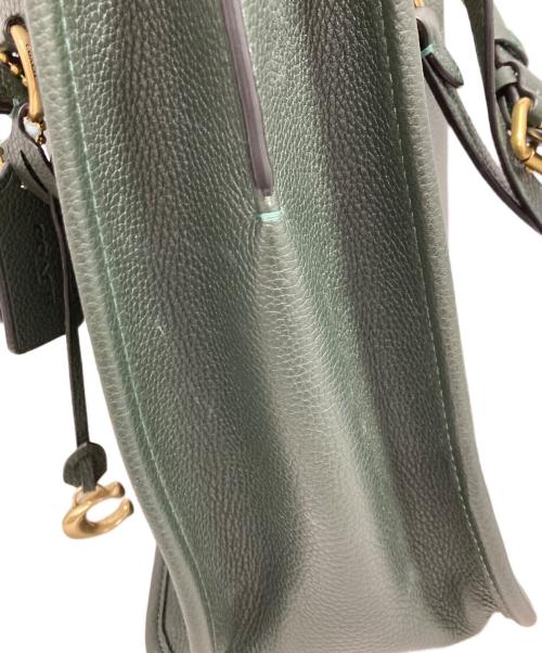 COACH（コーチ）COACH (コーチ) タイラー キャリーオール グリーンの古着・服飾アイテム
