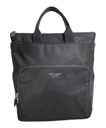 Kate Spade（ケイトスペード）の古着「ナイロン コンバーチブル バッグパック」｜ブラック