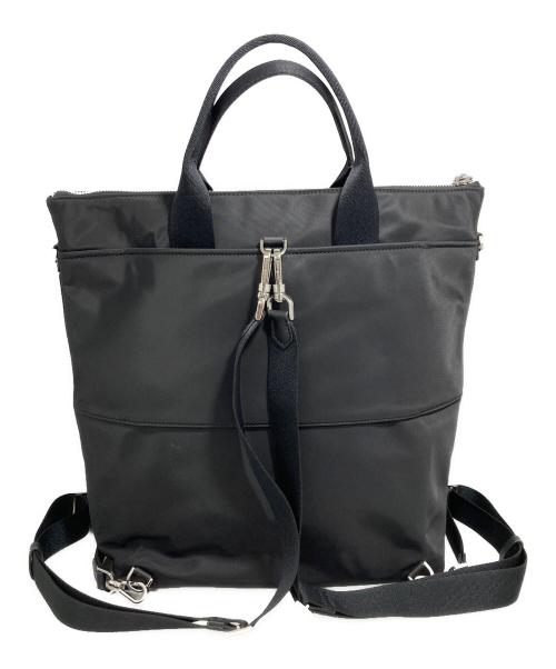 Kate Spade（ケイトスペード）Kate Spade (ケイトスペード) ナイロン コンバーチブル バッグパック ブラックの古着・服飾アイテム