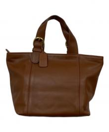 COACH（コーチ）の古着「レザーハンドバッグ」｜ブラウン