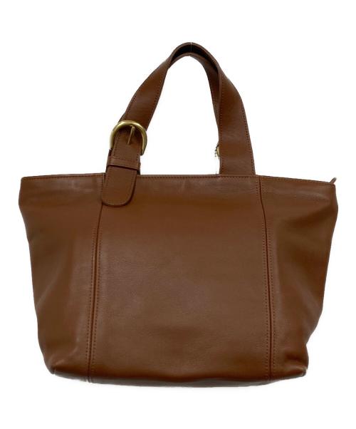 COACH（コーチ）COACH (コーチ) レザーハンドバッグ ブラウンの古着・服飾アイテム